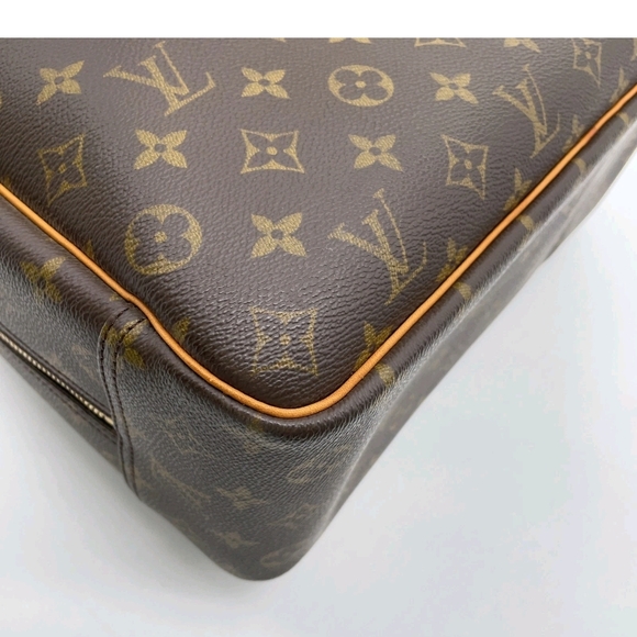 Auth Louis Vuitton Monogram Deauville Handbag W/DustBag - Picture 9 of 16